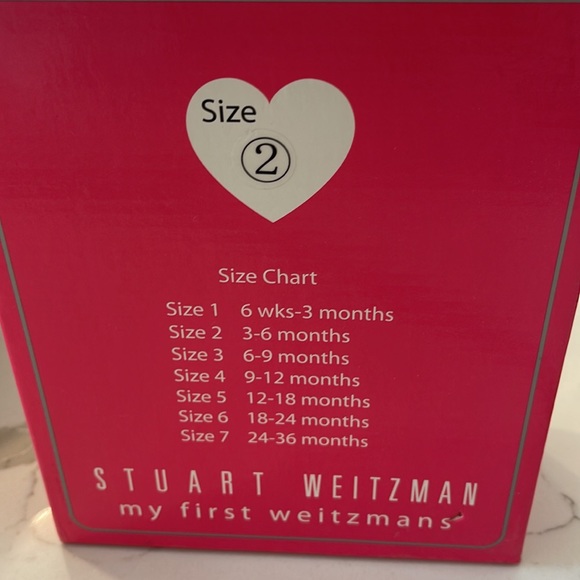 My first Stuart Weitzman crib booties in Infant size 2 - Picture 7 of 8